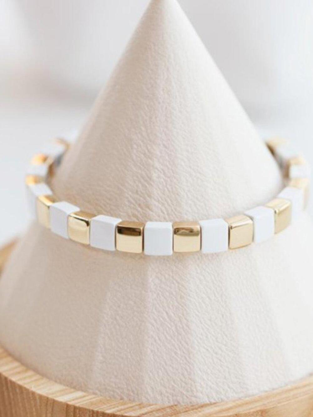 Roxanne Assoulin Gilded Lily Bracelet Mini Chiclet